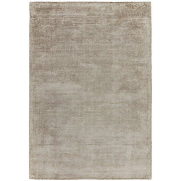 Reko Modern Plain Textured Ribbed Lines Viscose/Cotton Shimmer Flatweave Smoke Rug-Asiatic Carpets-Rug Love - The Most Loved Rug Store